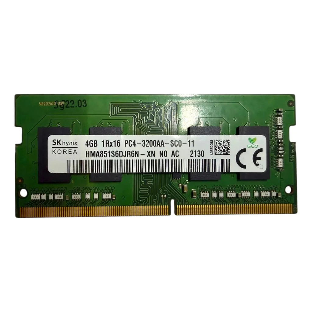 Memoria Ram 4gb Ddr4 Pc4 3200 Para Notebook 4gb Nova
