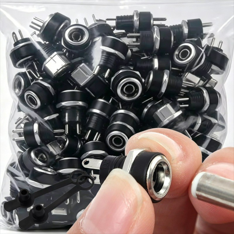 [Entrega Rápida] Conectores De Reparo De Interface De Eletrodomésticos-Tomada E Tampas De Alimentação DC022B-Plugues De