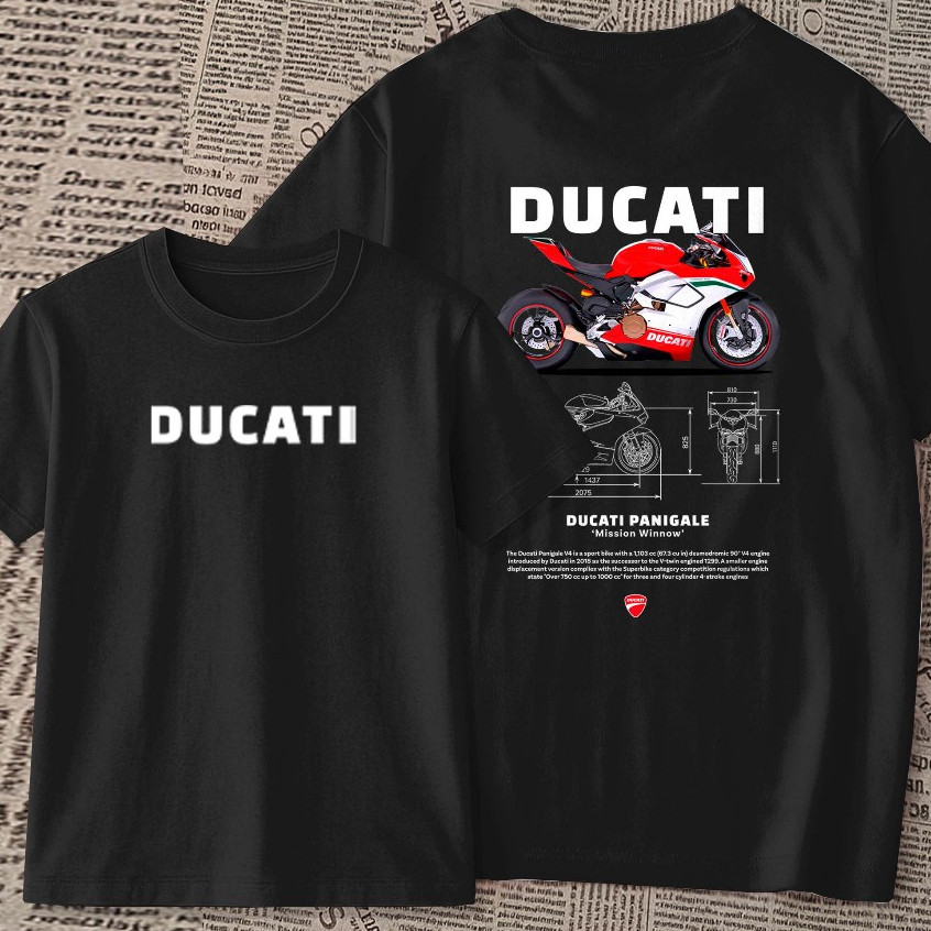 Camiseta estampada - ducati |  moto motocicleta veiculo | blusa unissex premium 100% algodão