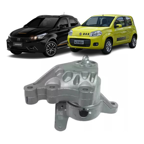 Coxim Do Motor Original Fiat Argo Mobi Novo Uno 3 Cilindros - Cód. 52200251