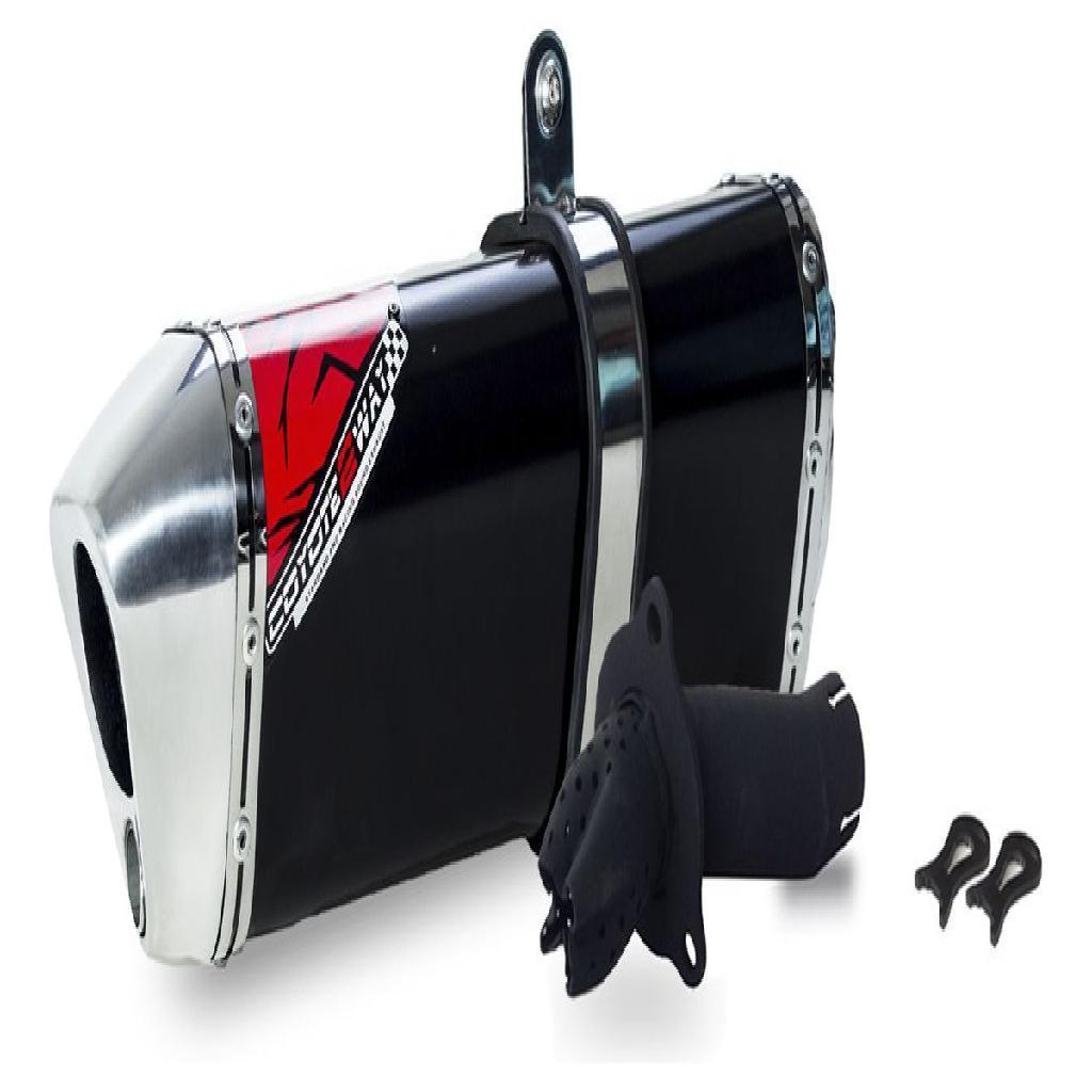 Escape / Ponteira Coyote TRS 2 WAY Alumínio - CB 300 R - Honda