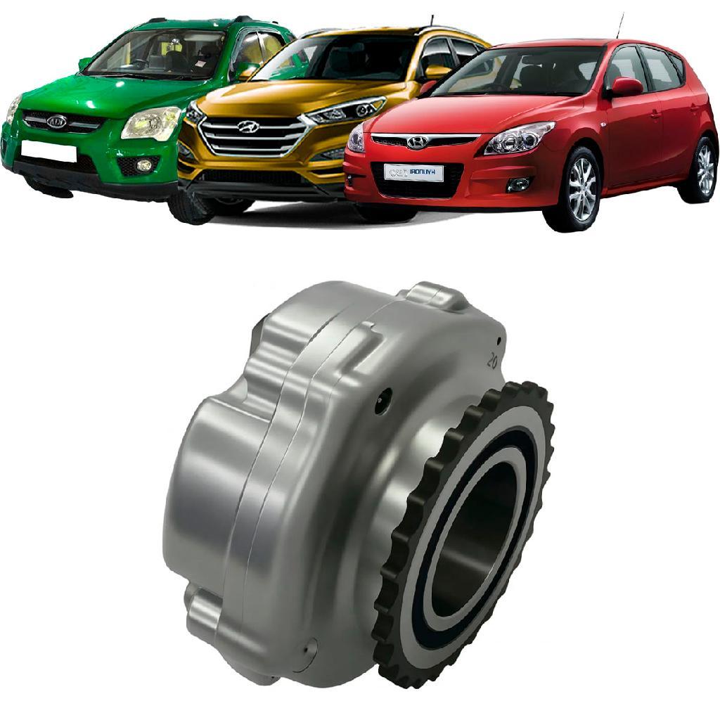 Polia Comando Admissao Coupe Elantra i30 Tucson Carens Cerato Sportage 2004 2005 2006 2007 2008 2009 2010 2011 2012