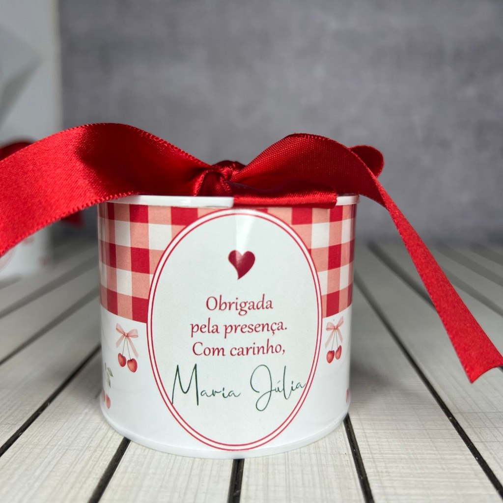 Kit Tubolata 5x6 Personalizada com Tubolata-Cerejinha do Bolo Personalizado fazemos todos os temas-Lembrancinha Infantil