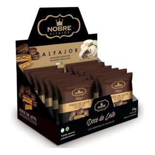 Alfajor Nobre Receita Argentina 12x48gr Chocolate O Melhor em Oferta na Shopee