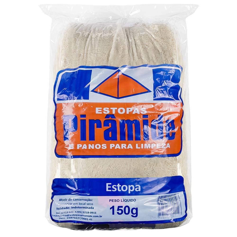 Estopa Branca Uso Geral 150g Pirâmides em Oferta na Shopee
