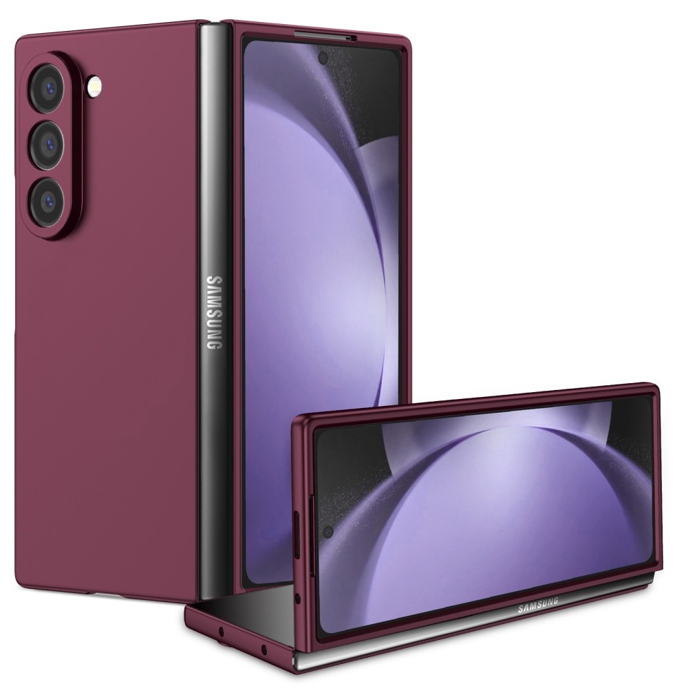 Capa De Telefone Fosca Anti-Suor Dobrável Para Samsung Galaxy Z Fold 6 5G 7 5 4 3 Fold6 Fold5 Fold4 Fold3 Hard PC Proteç