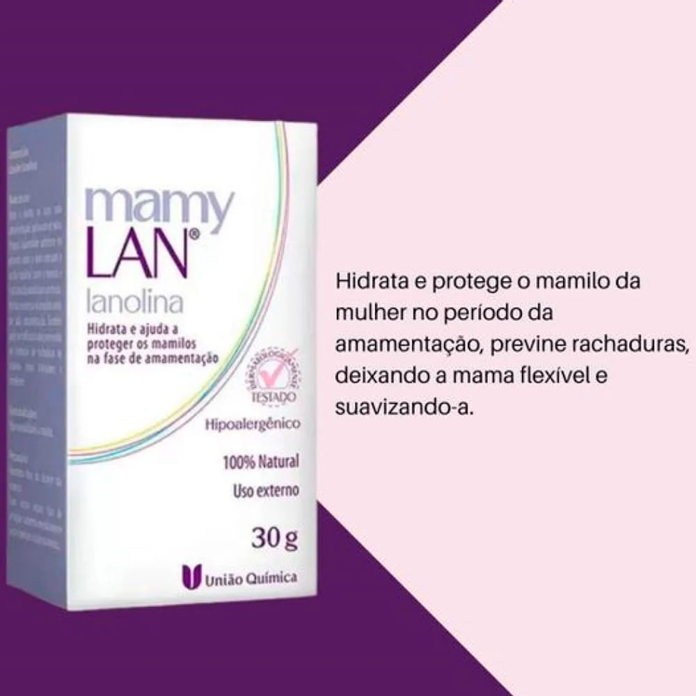 Detalhes do Mamylan Para Amamentação 30g