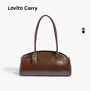 (Lovito Carry) Bolsa de Ombro Pequena Casual para Mulheres LR19E038 em Oferta na Shopee
