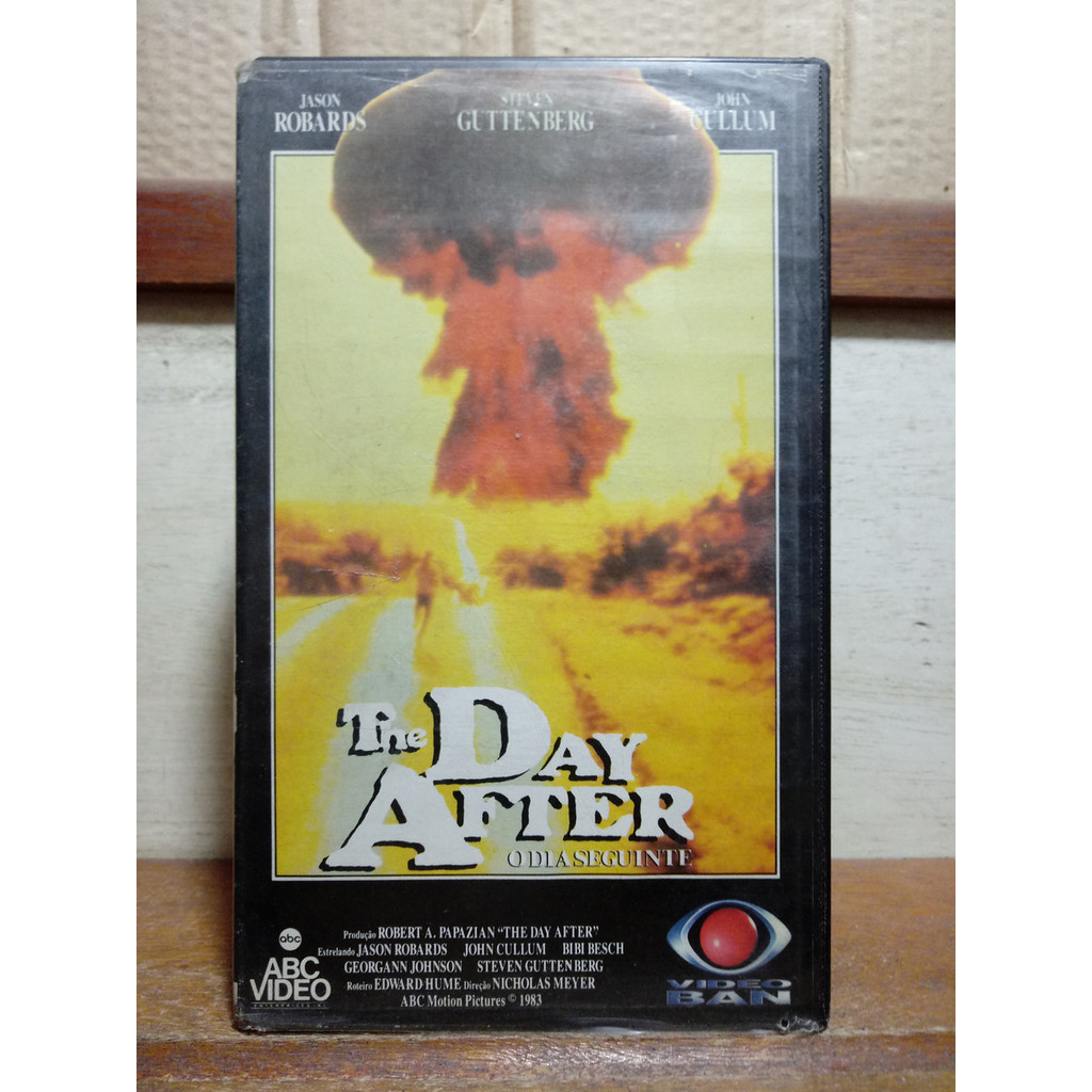 vhs The Day After Dia Seguinte - Alan Alda
