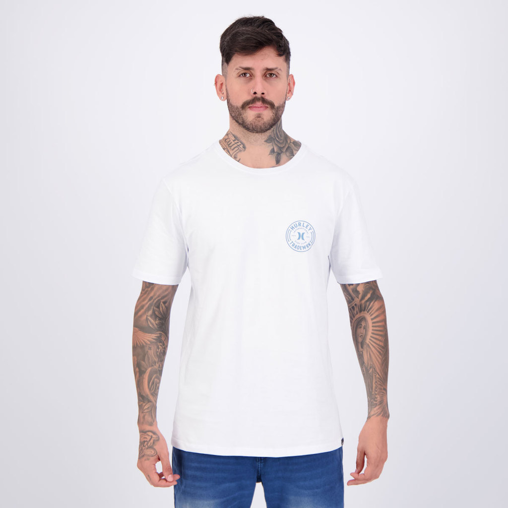 Camiseta Hurley Surf Club Branca em Oferta na Shopee