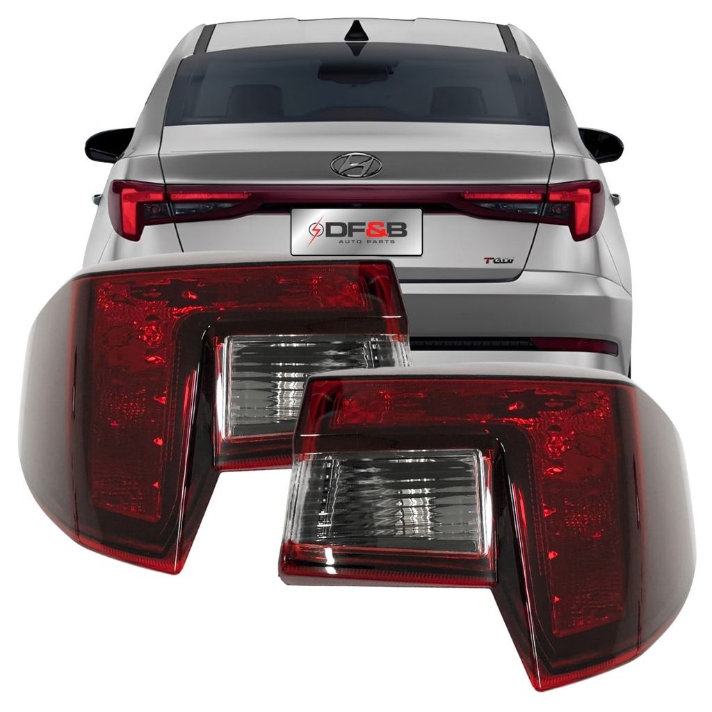 Par Lanterna Traseira Canto Hyundai HB20S 2023 A 2025
