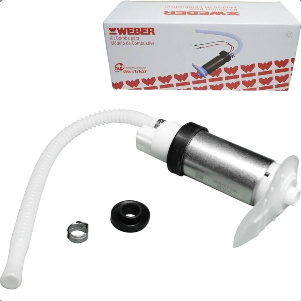 Refil Bomba de Combustível Elétrica Weber Fiat Palio Uno Siena Strada Stilo Marea Fire Fiasa 3 Bar