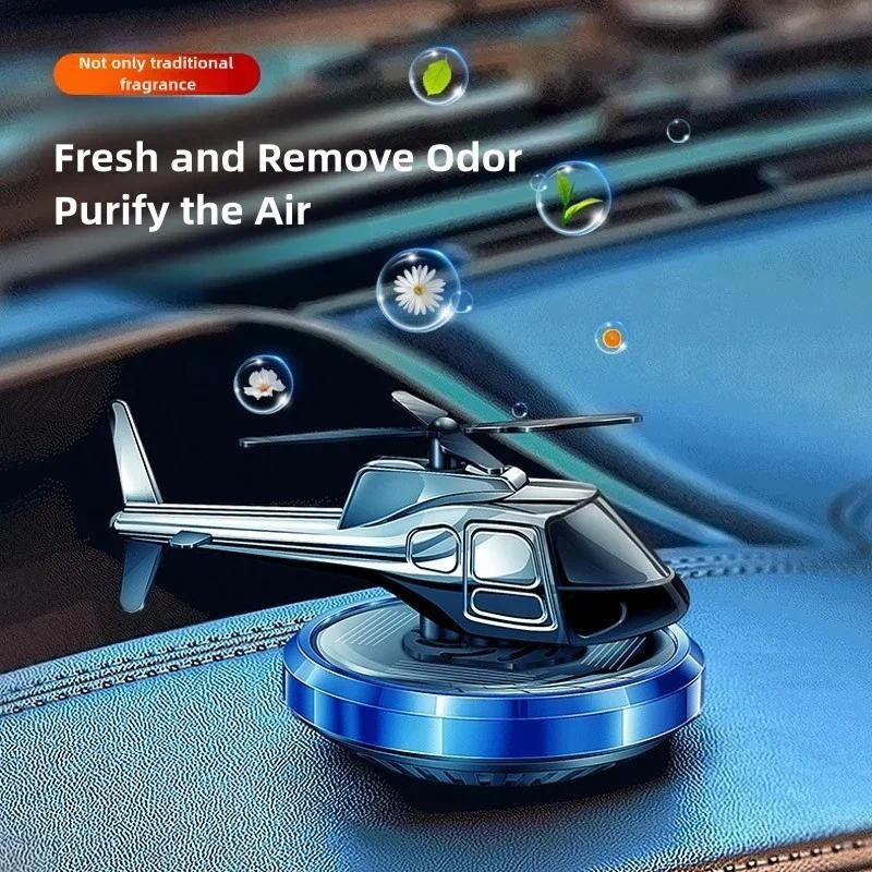 Estilo De Helicóptero Ambientador De Carro Movido A Energia Solar Girando Sensação Elegante E Suave Para Decoração De In