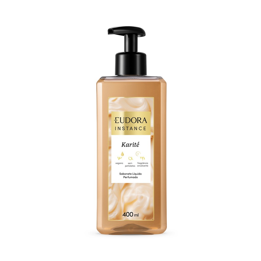 Eudora Instance Sabonete Líquido Corporal Karité 400ml