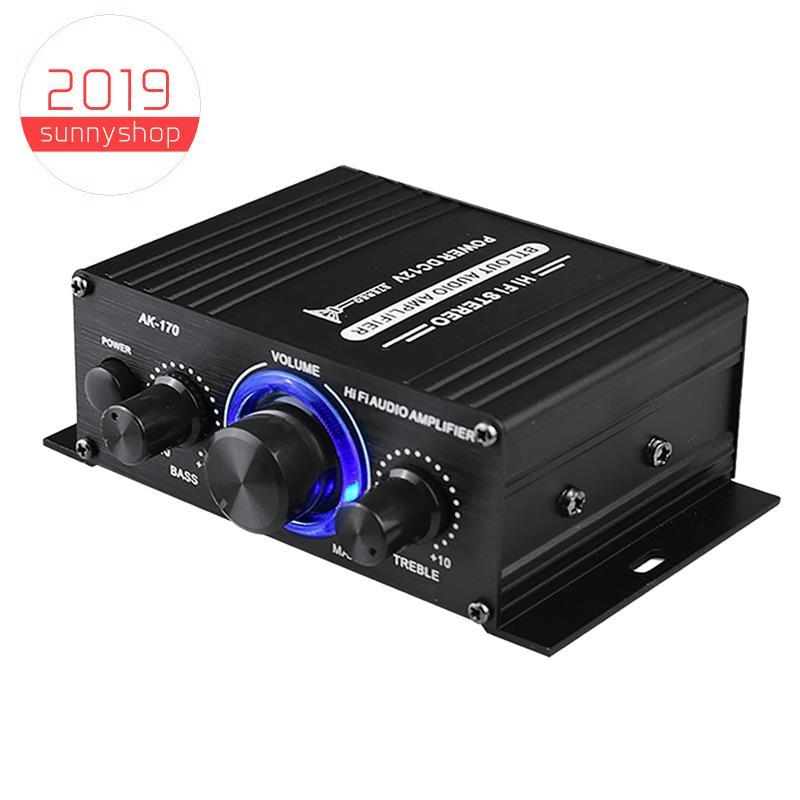 [Bestseller S]-170 Amplificador De Potência De Áudio Estéreo HiFi Sem Fio 200W + 200W Com Entrada