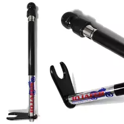 Antena Corta Pipa Moto Retrátil Retrovisor Aço Inox Pta M6UA