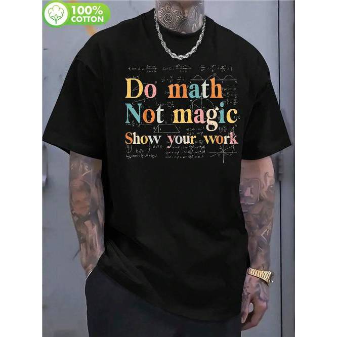 Camiseta Matematica Professor Aluno Estampa Algebra Pi Equacao Divertida Engracada Criativa Educacional Moda Casual
