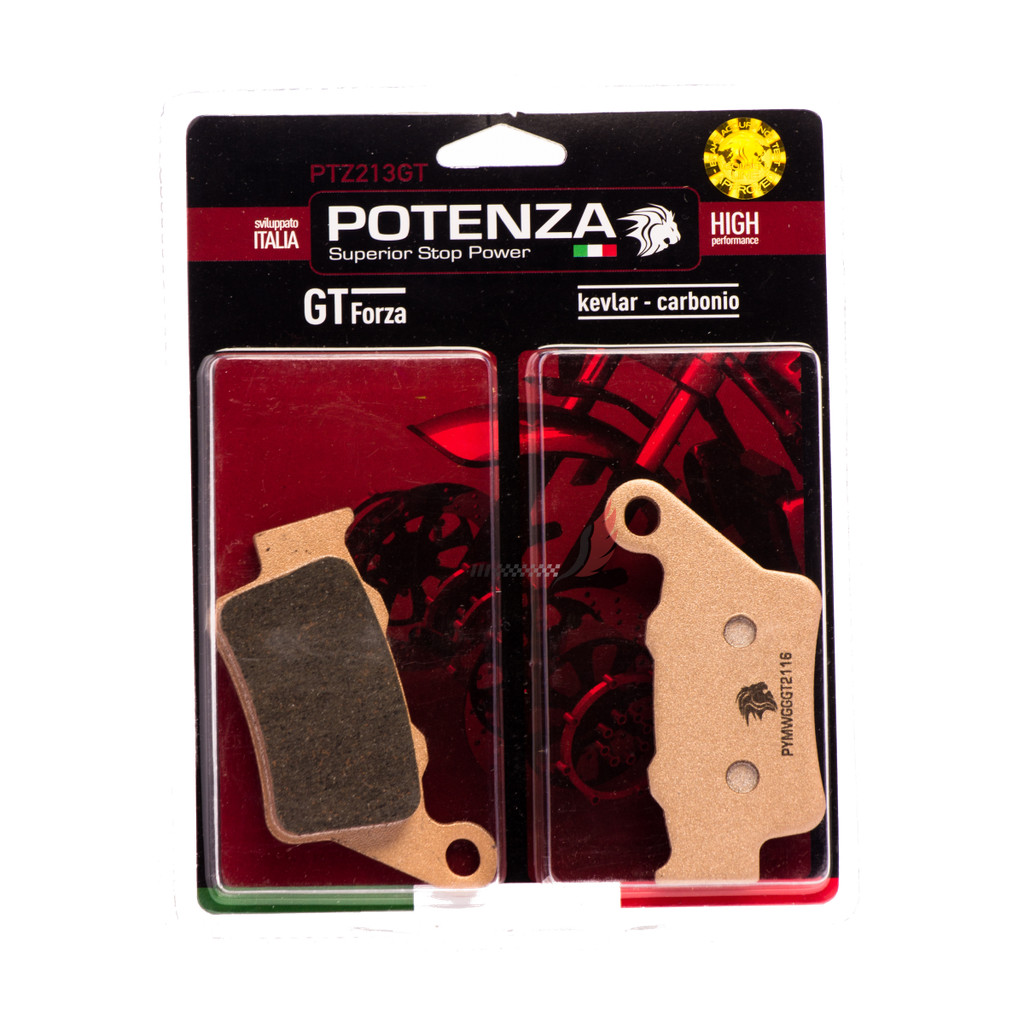 Pastilha Traseira Potenza Sinterizada BMW F800GS F650GS S1000RR XT660R MT03 660 CB500 PTZ213GT