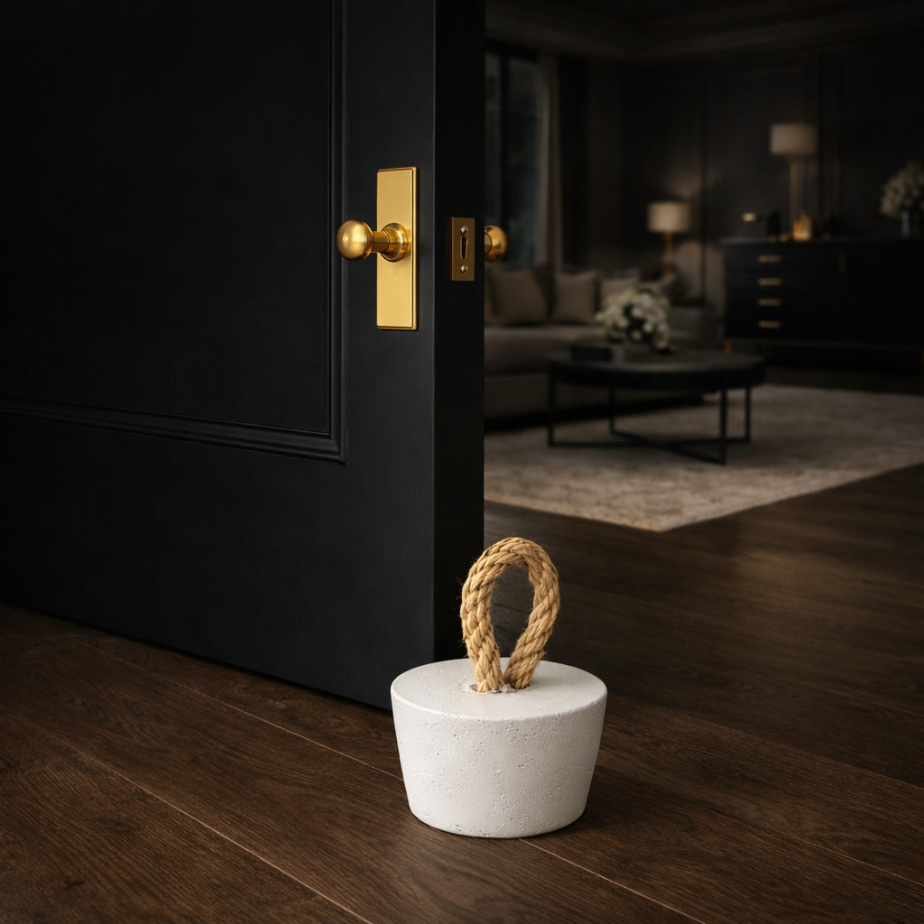 Peso de Porta Antivento com Design Sofisticado
