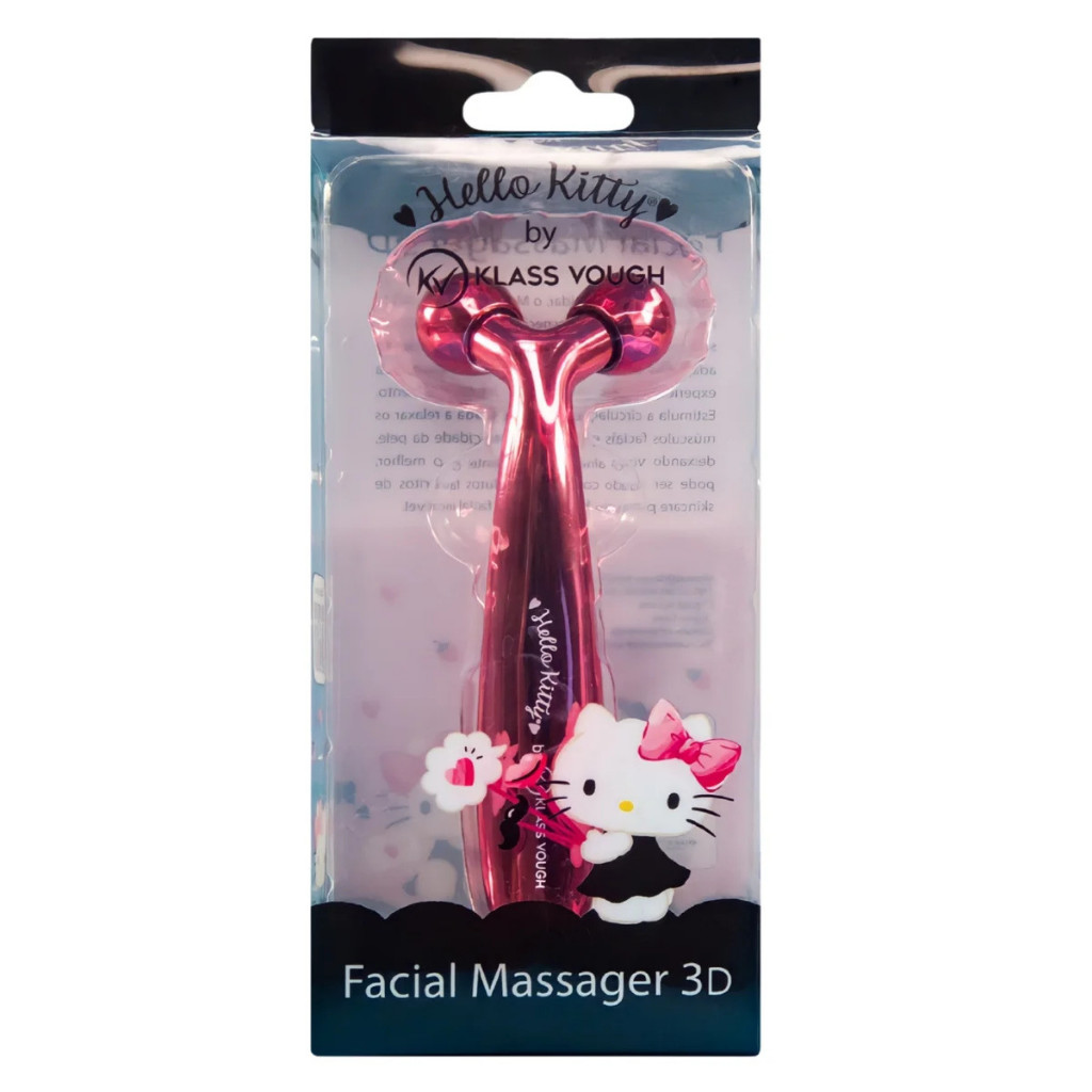 Massageador Facial 3D Hello Kitty - Pele Radiante e Rejuvenescida em sua Rotina de Skincare