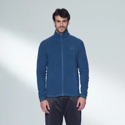 Jaqueta Masculina Active Fleece Gola Alta Fechamento Zíper Speedo