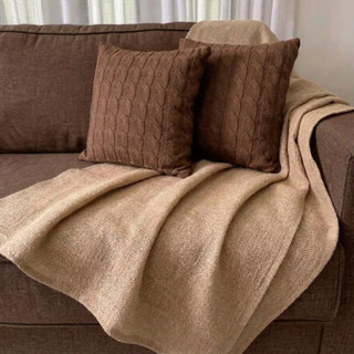 Manta Para Sofá Confortável e Higiênica Manta Popular Mini para Cama Poltrona Decorativa 210x120 cm