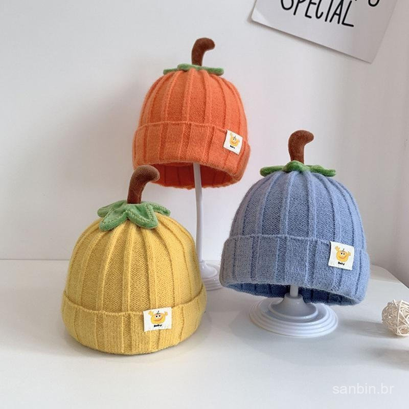 [largeloohg] Chapéu De Lã Infantil Outono Inverno Desenho Animado Bebê Malha Bonito Elástico Quente Presente De Ano Novo