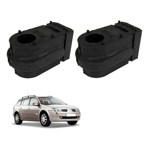 Par Bucha Barra Estabilizadora Megane II 2006 a 2013 1.6 2.0 Dianteira Central 7701056096 Renault