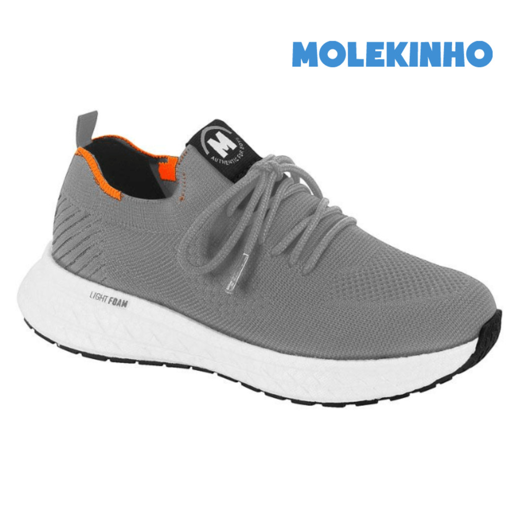 Tênis Molekinho Infantil Casual Conforto Meninos em Oferta na Shopee
