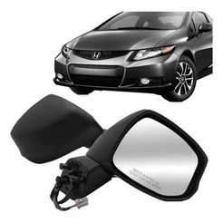 Retrovisor Civic 2012 2013 2014 2015 2016 Elétrico Sem Pisca
