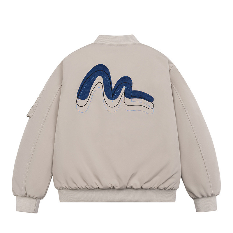 Jaqueta Moderna Masculina Bordada , Nova Casual Versátil De Beisebol Bomber