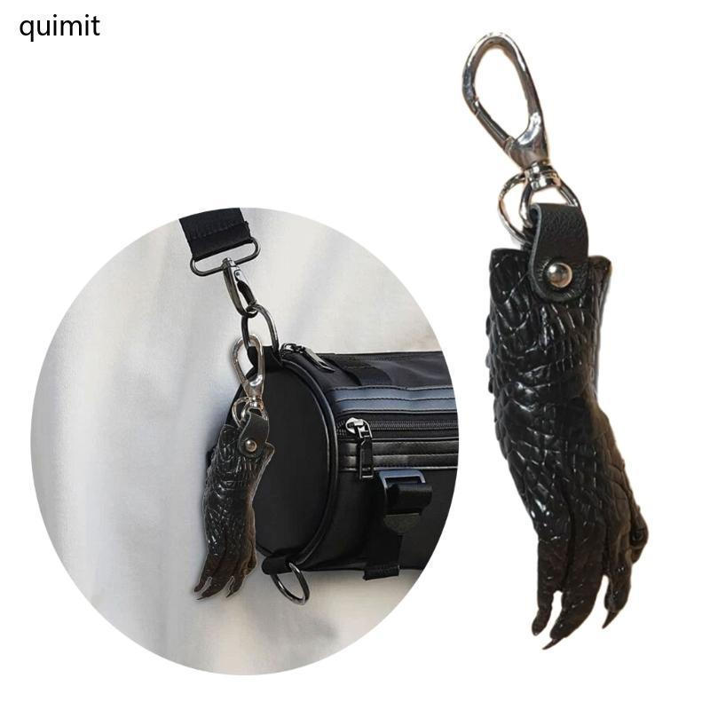 QUIM Jacaré Garra Forma Saco Charme Elegante Acessório De Telefone Para Bolsas E Carteiras Adiciona Um Toque De Elegânci