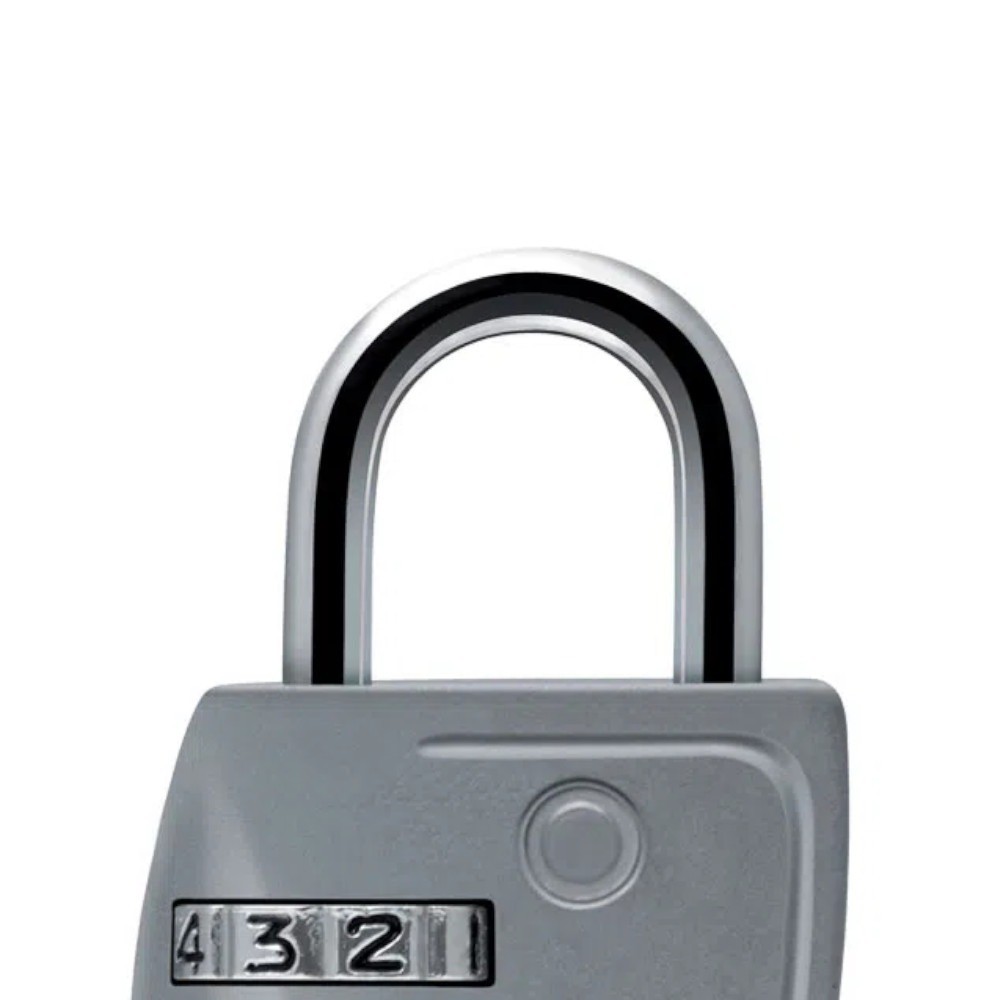 Detalhes do Cadeado com segredo 30 mm em zamac - CS23 - Papaiz (Prata)