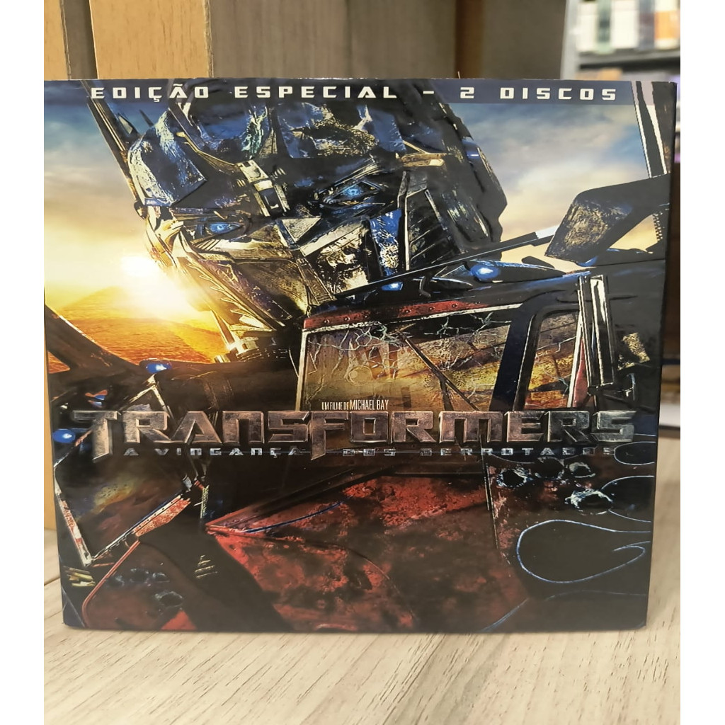 DVD Transformers: A Vingança dos Derrotados DVD DUPLO) editora Michael Bay