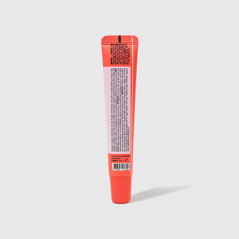 Detalhes do Hidratante Labial Morango - Lip Balm 15g