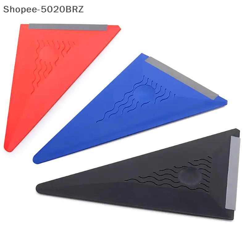 [THEBR] Ferramenta De Colagem De Filme Automotivo Silicone Raspador Macio Para De Construção Triangular [BR]