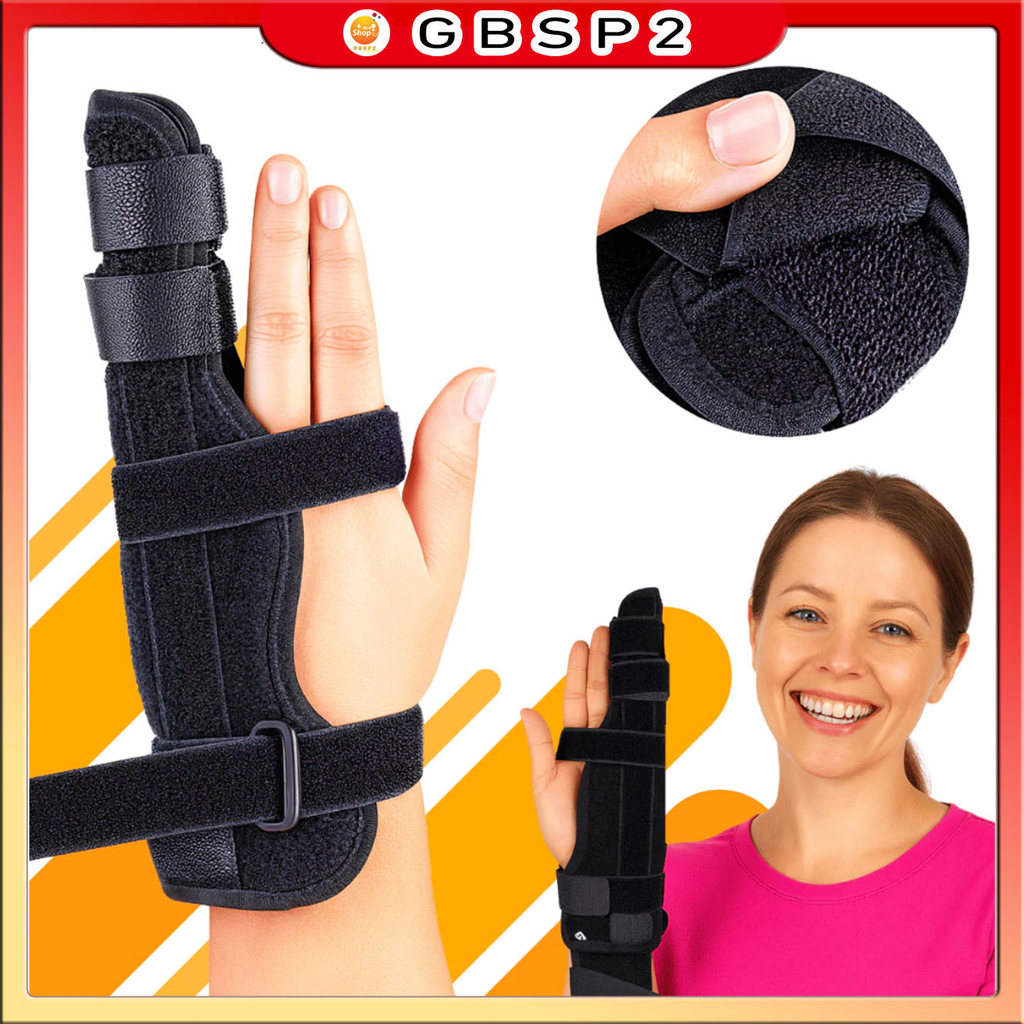 Tala Ortopédica Para Fratura Lesão De Anelar E Mindinho Imobiliza O Quarto E Quinto Metacarpal Ajustável S/M/L