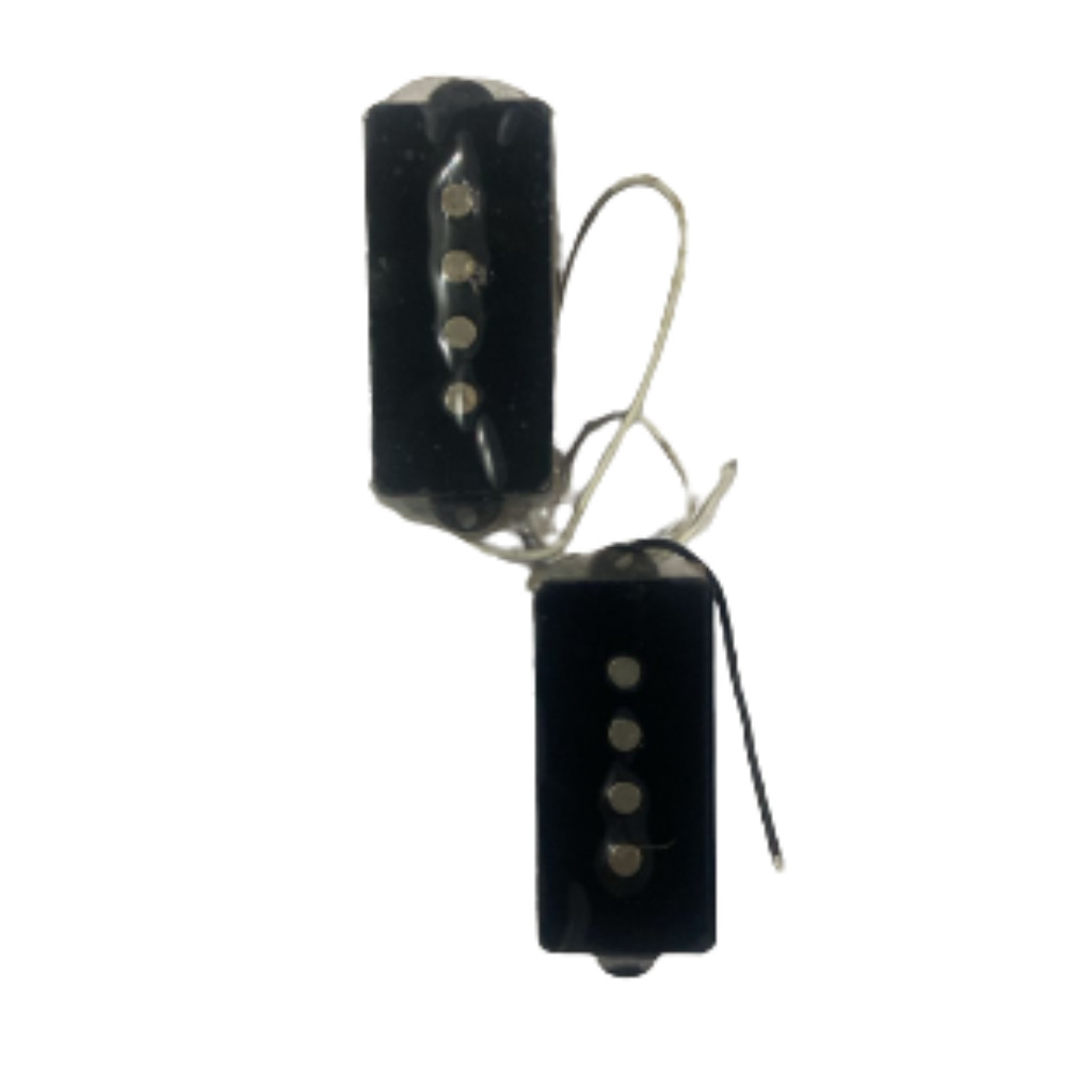 Par de Captadores Passivos para Contra-Baixo Precision Preto XXX