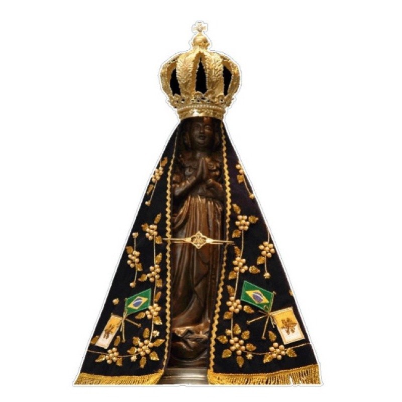 ADESIVO NOSSA SENHORA APARECIDA CARRO MOTO CAMINHÃO ALTA QUALIDADE