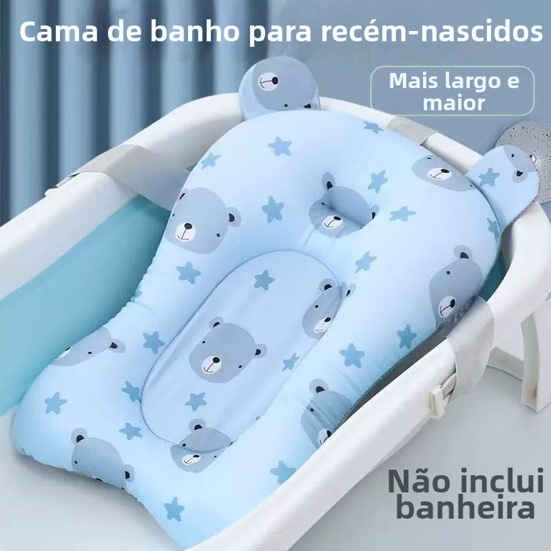 Rede De Proteção Para Banheira Bebê Redutora Suporte para Banho--3808
