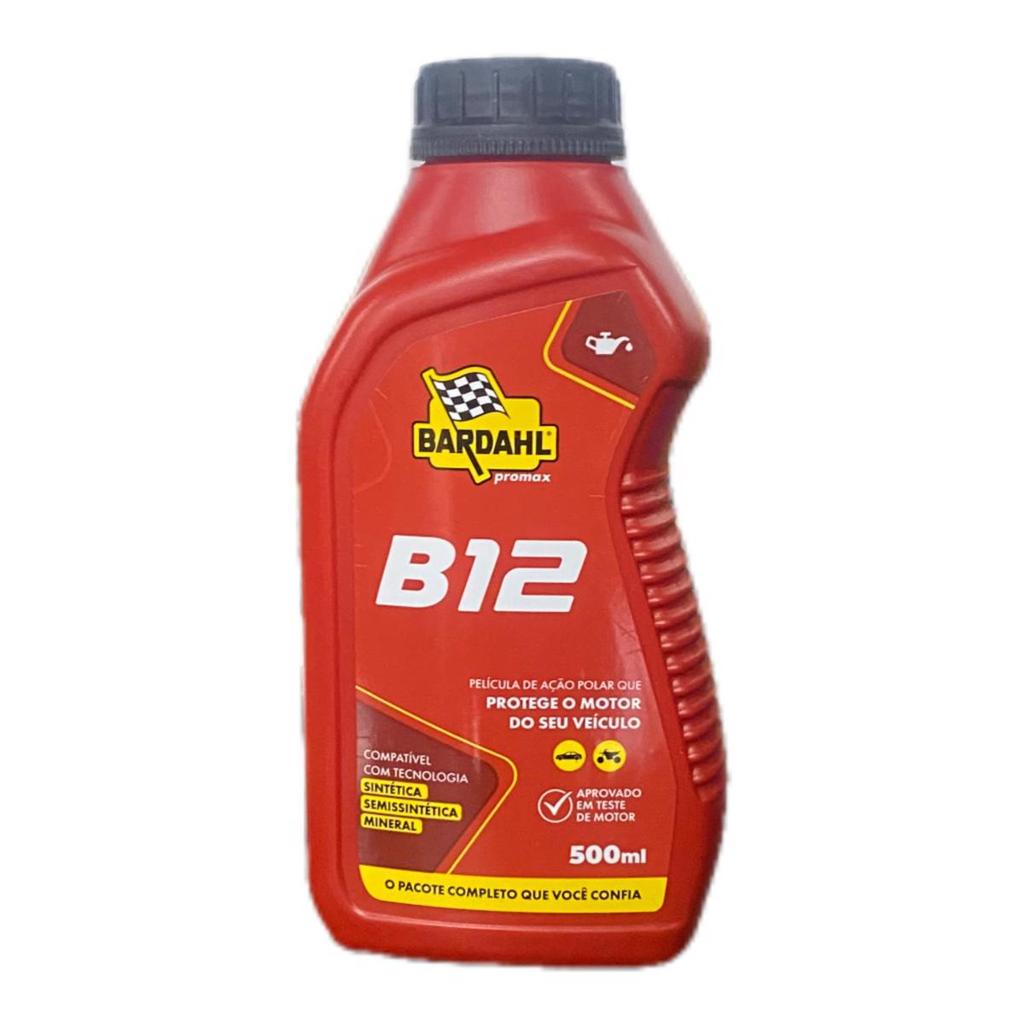 Aditivo Para Motor Bardahl B12 Plus 500ml Gasolina Etanol GNV