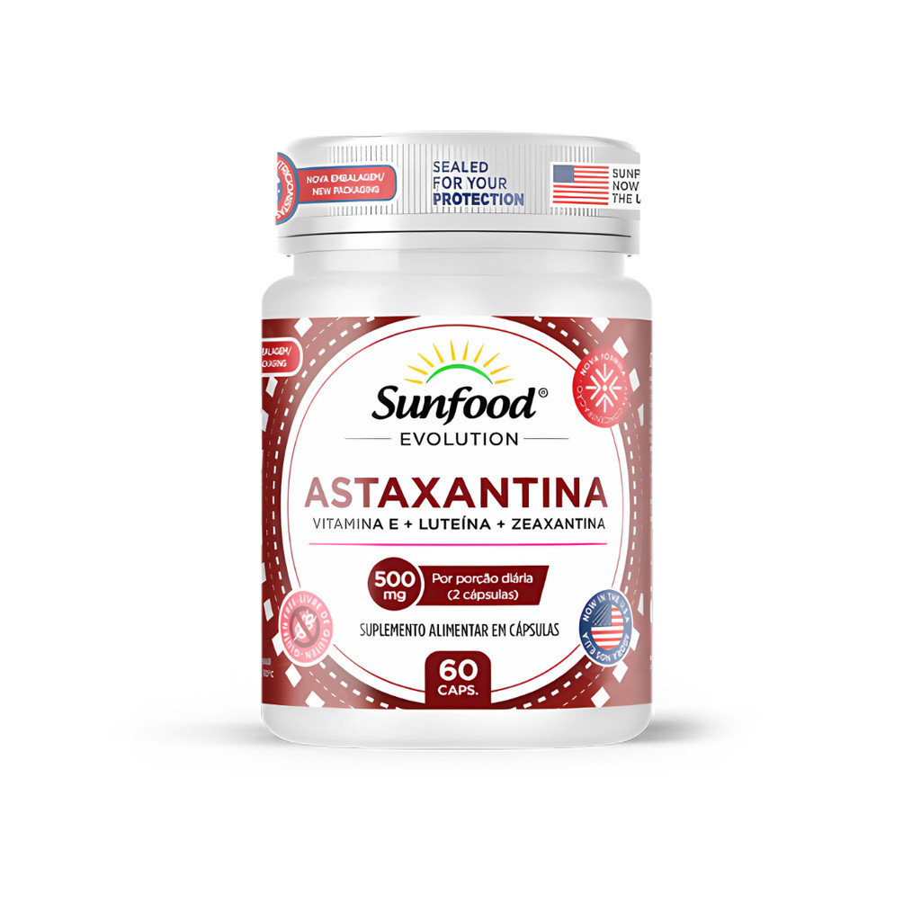 ASTAXANTINA 500MG 60 CAPSULAS BEAUT em Oferta na Shopee