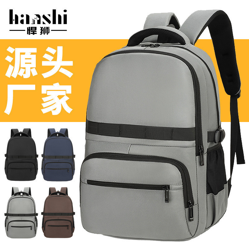 Mochila Casual para Laptop Masculina, Mochila Impermeável para Negócios Feminina, Mochila de Viagem Leve e Estilosa