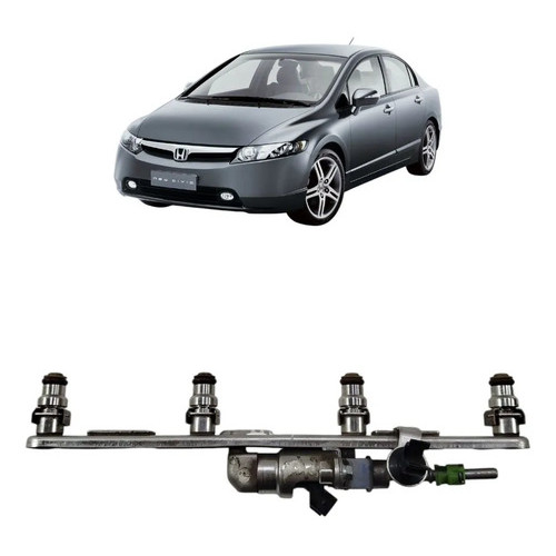 Flauta Bico Injetor Partida Frio Honda Civic 1.8 2007 2011