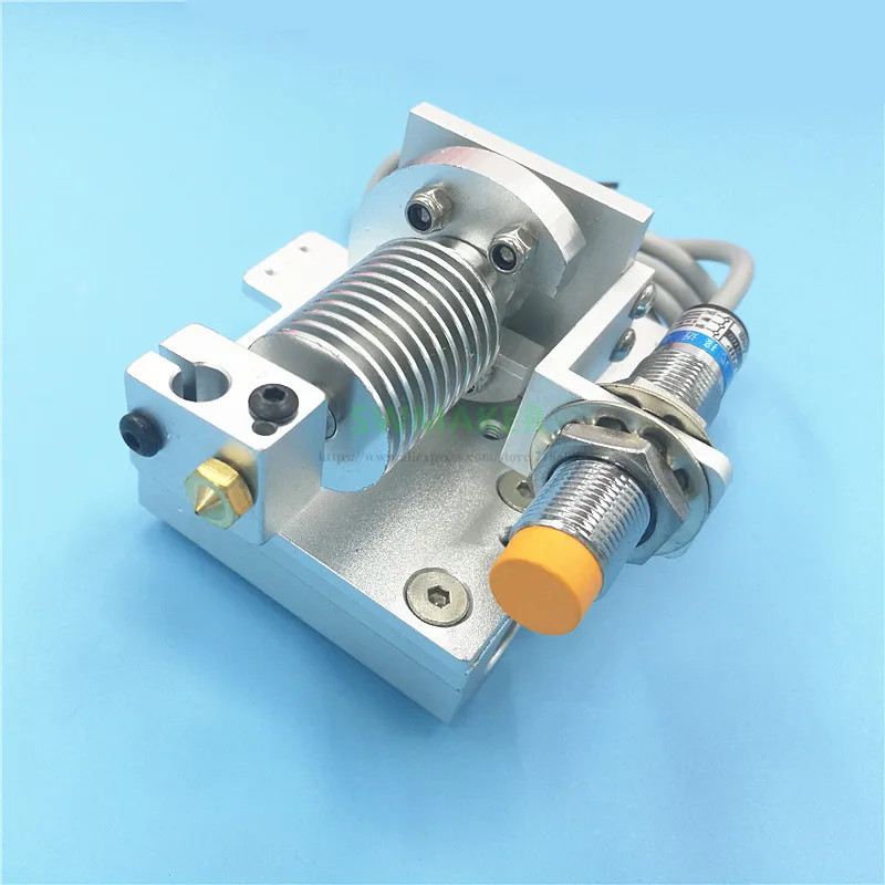 Reprap prusa i3 V6 bowden X-Transporte mount + kit hotend Com Sensor De Proximidade Indutivo V6 Extrusora 1.75/3mm Impre