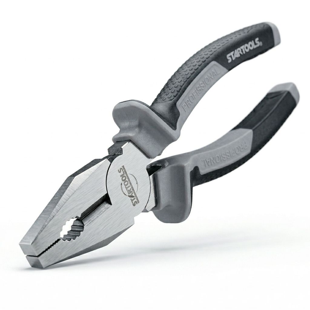 Alicate Universal 8" Polegadas Profissional Cabo Emborrachado Antiderrapante Prime