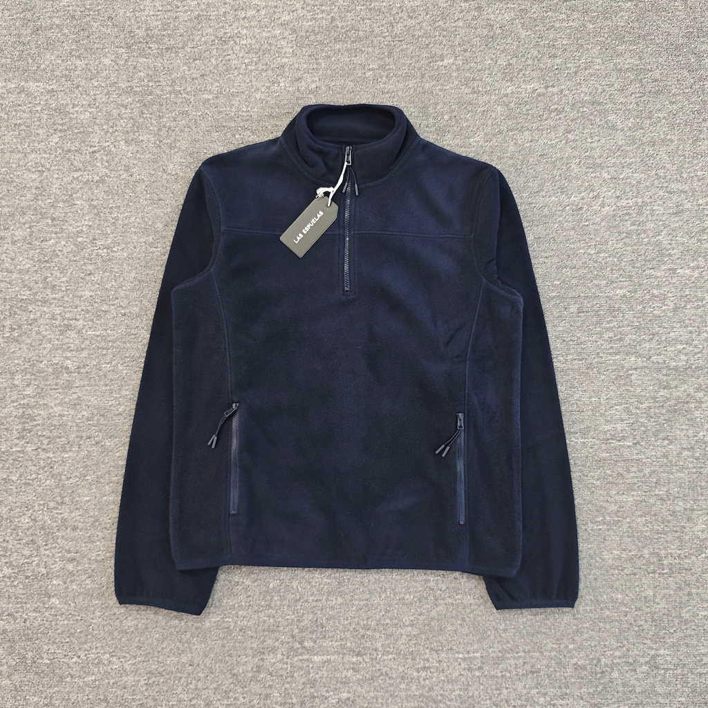 Jaqueta de lã Polar com meio zíper, gola alta, moletom, primavera, outono, novo estilo, esportivo masculino, Casual, jaq