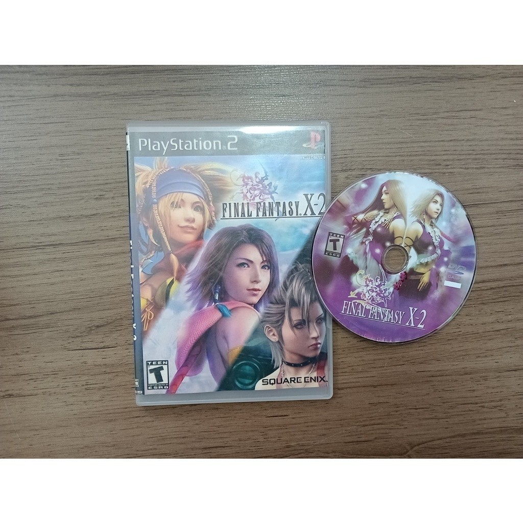 JOGO DVD FINAL FANTASY X-2 - PLAYSTATION 2