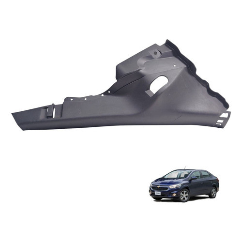 Acabamento Soleira Traseira Direita Chevrolet Prisma 2018