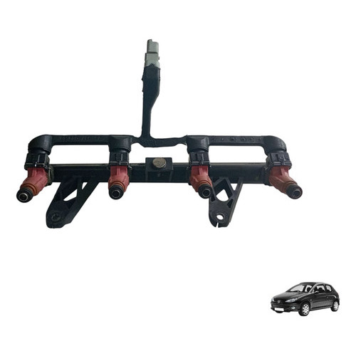 Flauta Bico Injetor Peugeot 206 207 1.4 2006 2007 2008 2012